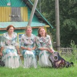 Выступление на монастырском холме. "Яблонька"