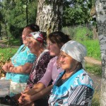 Выступление на монастырском холме