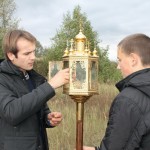 крестный ход из д. Вымно