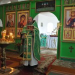 Свято-Троицкий храм в г.п. Яновичи. иеромонах Амвросий