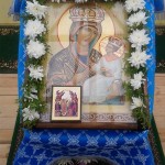 временный храм на монастырском холме