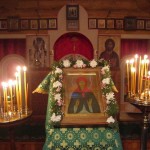 Престольный праздник на монастырском подворье.