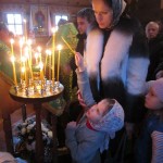 Престольный праздник на монастырском подворье. Маленькая Ксения