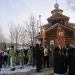 Престольный праздник на монастырском подворье.