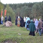 44.  Крестный ход после чтения вечерни с акафистом