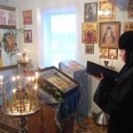 3. Праздничная Литургия, храм Фальковичской иконы Божией Матери, д. Вороны.