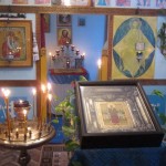 4. Праздничная Литургия, храм Фальковичской иконы Божией Матери, д. Вороны.