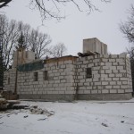 12. Восстанавливающийся после пожара храм Ксении Блаженной, д. Берники