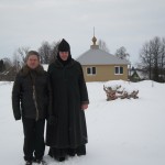 8. Матушка Илария и бард Леонид Маранов. Слобода.