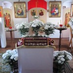 Пасхальное богослужение в монастыре.