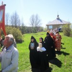 Светлая седмица. Гости из Бычихи и Витебска. Крестный ход.