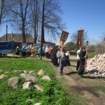 Светлая седмица. Гости из Бычихи и Витебска. Крестный ход.