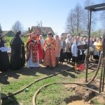 Светлая седмица. Гости из Бычихи и Витебска. Крестный ход.