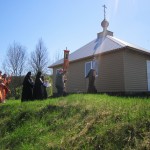 Светлая седмица. Гости из Бычихи и Витебска. Крестный ход.