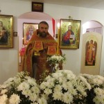 Пасхальное богослужение в монастыре. Иерей Александр Голубев.