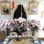 Вечерня с акафистом Успению Пресвятой Богородицы.