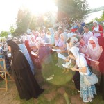 Вечерня с акафистом Успению Пресвятой Богородицы.