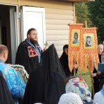 Вечерня с акафистом Успению Пресвятой Богородицы.