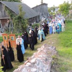 Вечерня с акафистом Успению Пресвятой Богородицы.